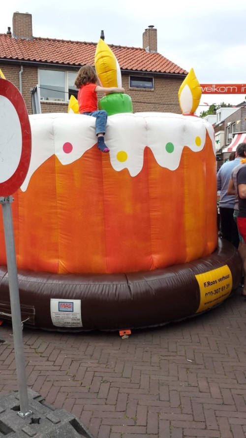 Springkussen Taartkussen